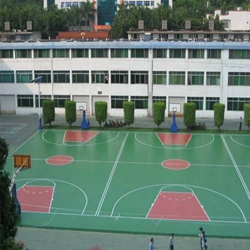 新美亚（深圳）电子有限公司丙烯酸篮球场